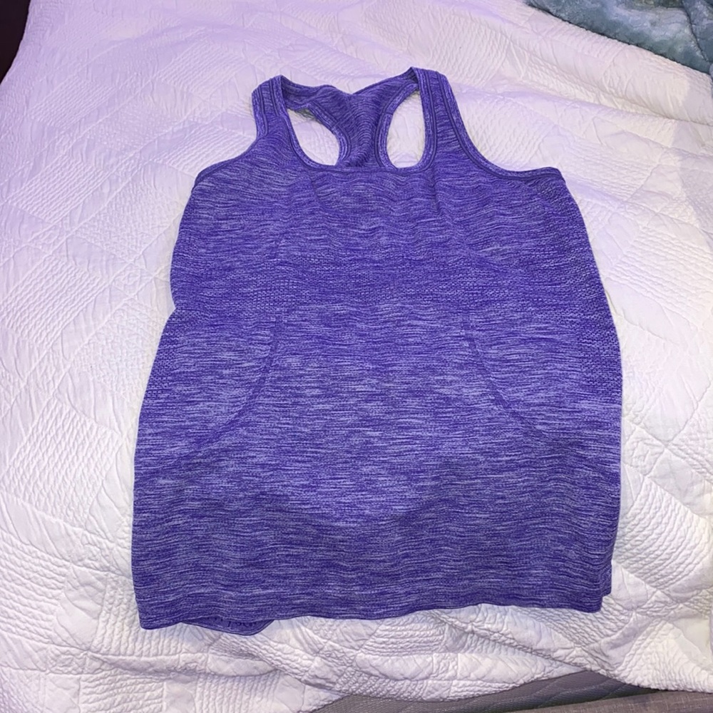 PURPLE LULULEMON TANK!!